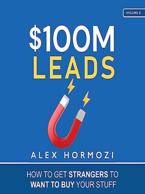 Title details for $100M Leads by Alex Hormozi - Wait list